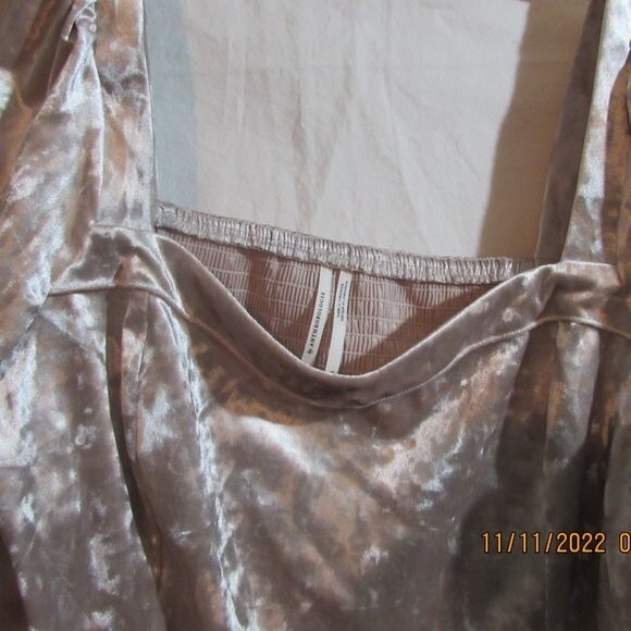 ANTHROPOLOGIE WOMEN'S TOP SIZE L BLUSH NWT OFFICE DATE NIGHT - Picture 2 of 9
